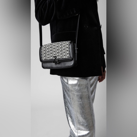 ZADIG & VOLTAIRE ‼️CYBER MONDAY SALE‼️ ZV Initiale Le Mini Monogram —NWT - Picture 4 of 17